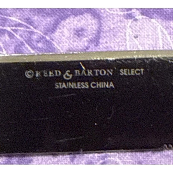 Reed &‎ Barton Berkeley 18/10 Stainless  Flatware French Solid Knife Set Of 6 - Picture 2 of 3